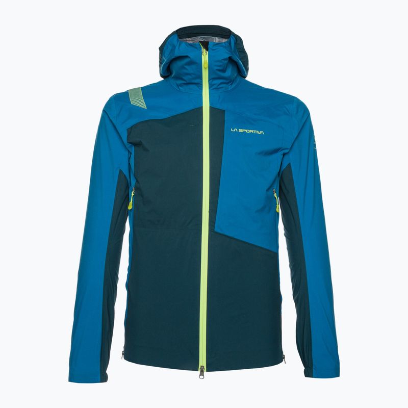 La Sportiva Crizzle EVO Shell Herren Regenjacke mit sturmblauer/elektrisch blauer Membran 6