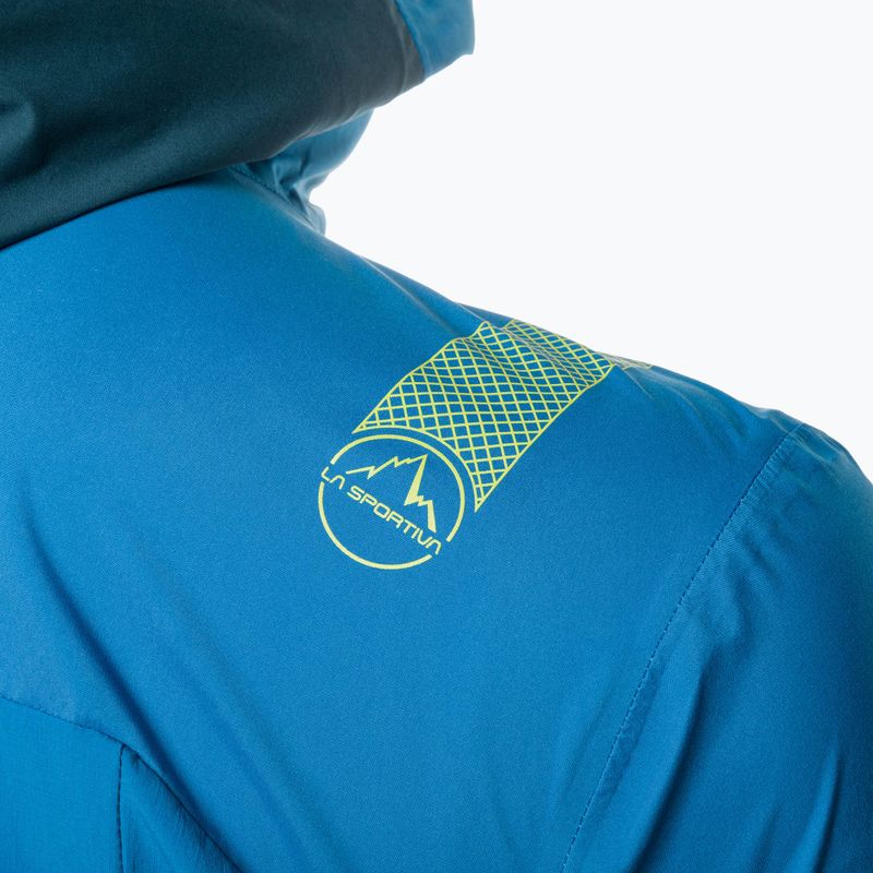 La Sportiva Crizzle EVO Shell Herren Regenjacke mit sturmblauer/elektrisch blauer Membran 9