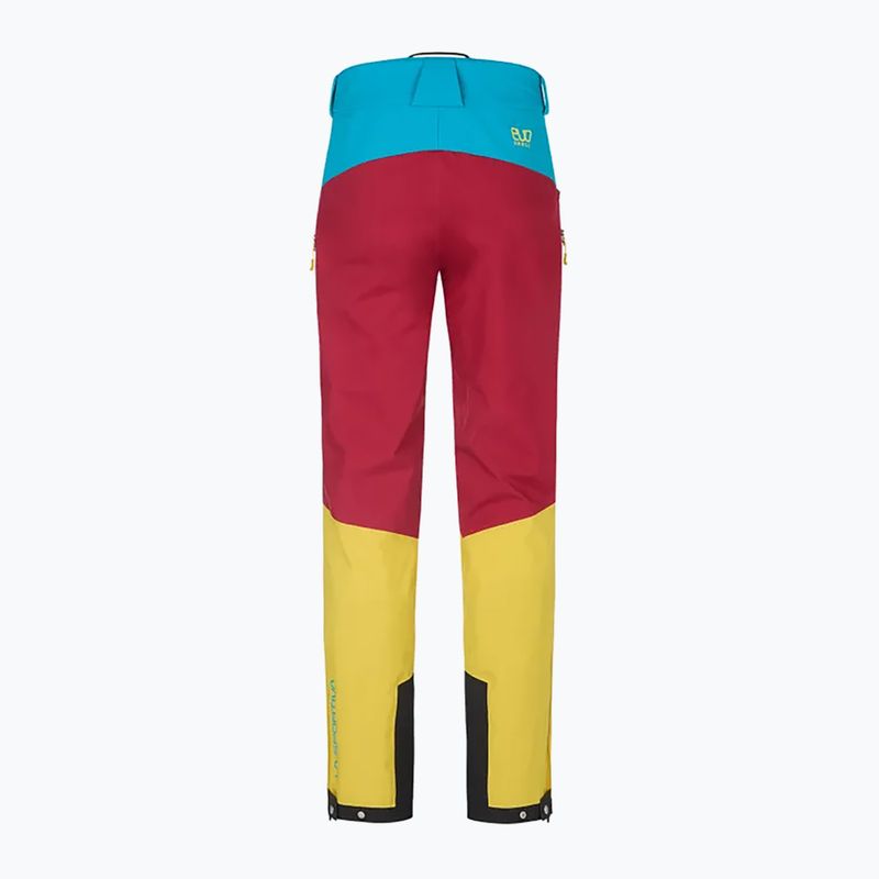 Herren La Sportiva Crizzle EVO Shell sangria/elektrisch blau Wanderhose mit Membran 7