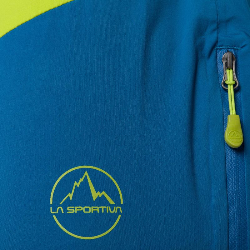 Herren La Sportiva Crizzle EVO Shell sangria/elektrisch blau Wanderhose mit Membran 3