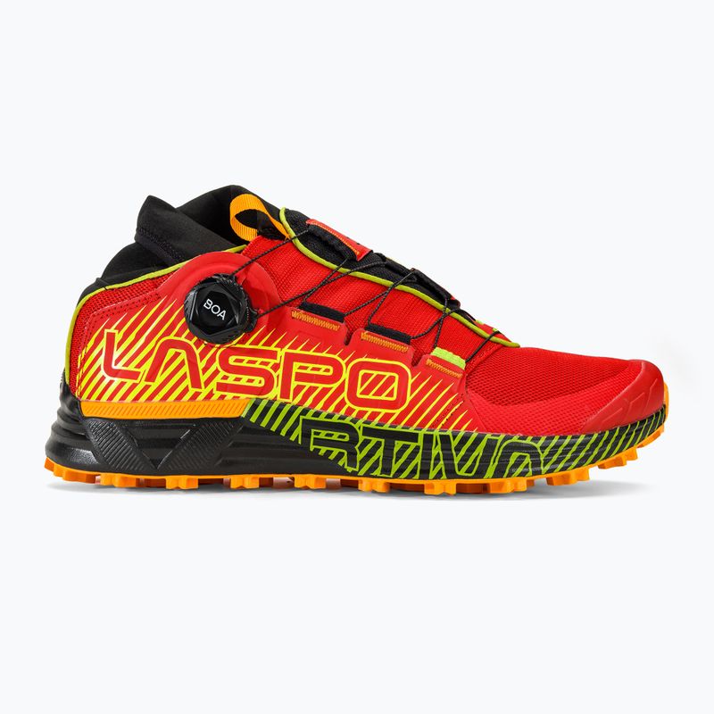 La Sportiva Herren Laufschuhe Cyclone sunset/lime punch 2