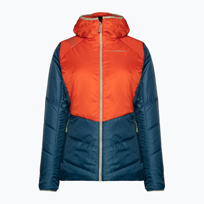 La Sportiva Damen Daunenjacke Mythic Primaloft Kirschtomate/Sturmblau