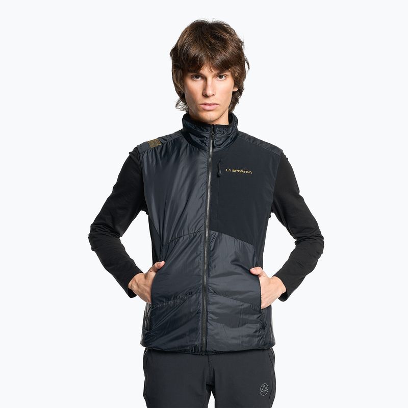 Herren-Trekkingweste La Sportiva Ascent Primaloft Vest schwarz