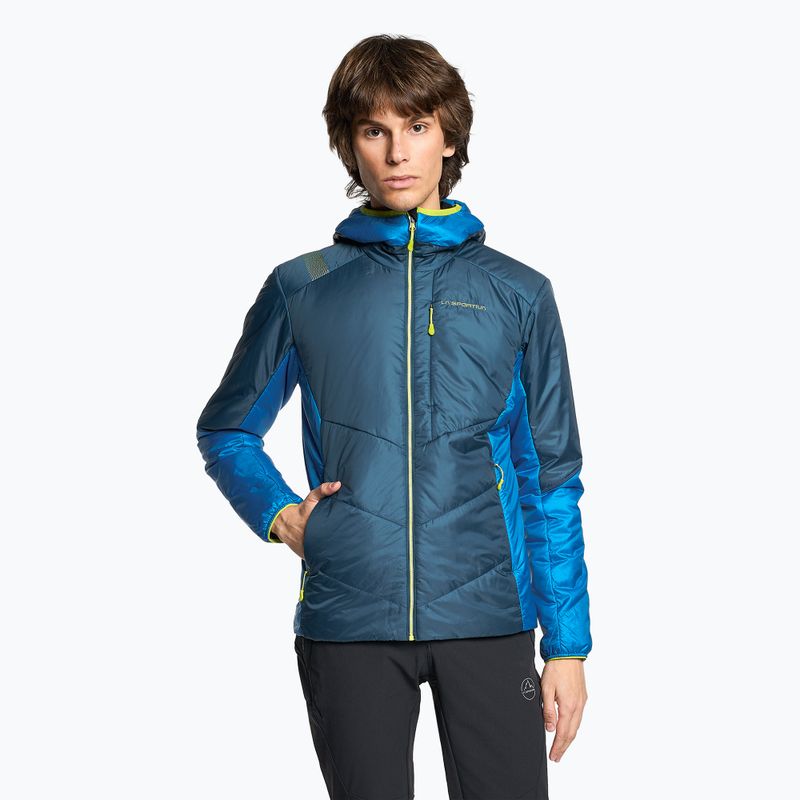 La Sportiva Herren Daunenjacke Mythic Primaloft sturmblau/elektrisch blau