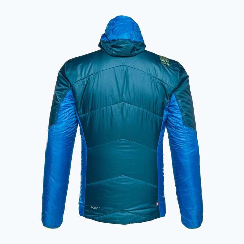 La Sportiva Herren Daunenjacke Mythic Primaloft sturmblau/elektrisch blau 7