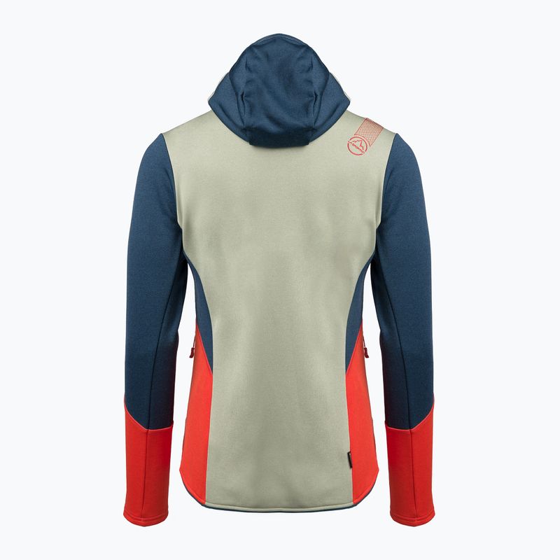 La Sportiva Cosmic Hoody Tee/Sturm blau Damen Trekking Sweatshirt 2