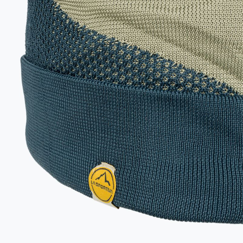 La Sportiva Knitty Beanie sturmblau/teefarben Wintermütze 4