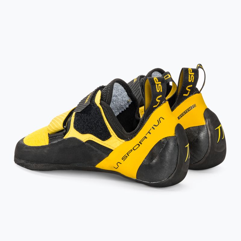 Herren La Sportiva Katana Kletterschuh gelb/schwarz 3