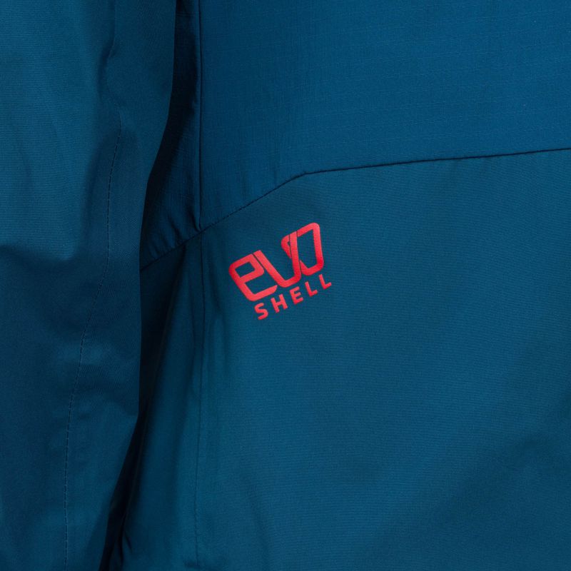 La Sportiva Crizzle EVO Shell Damen Regenjacke Sturm Blau/Kirsche Tomaten Membran 5