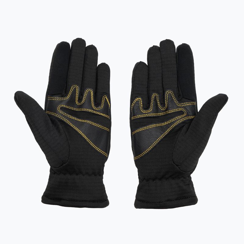 La Sportiva Stretch schwarz/gelbe Trekking-Handschuhe 3