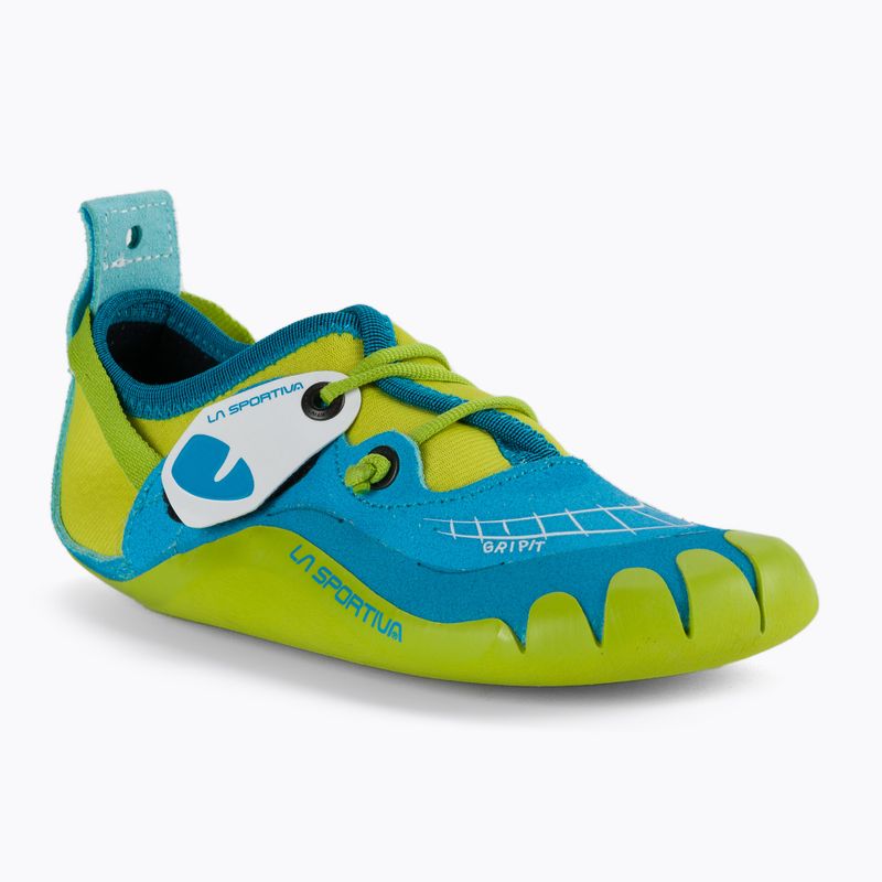 La Sportiva Kinderkletterschuh Gripit blau/gelb 15R600702