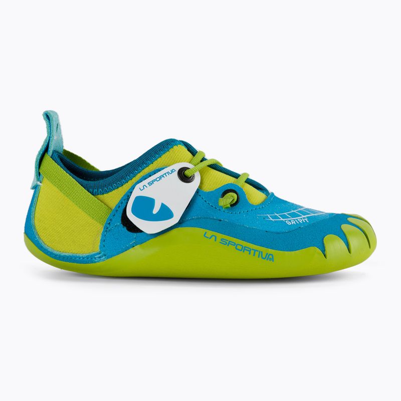 La Sportiva Kinderkletterschuh Gripit blau/gelb 15R600702 2