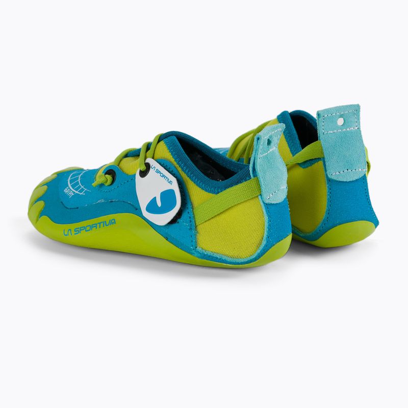 La Sportiva Kinderkletterschuh Gripit blau/gelb 15R600702 3