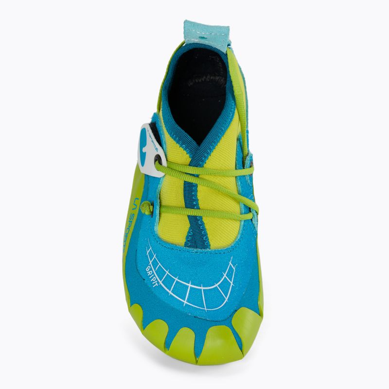 La Sportiva Kinderkletterschuh Gripit blau/gelb 15R600702 6