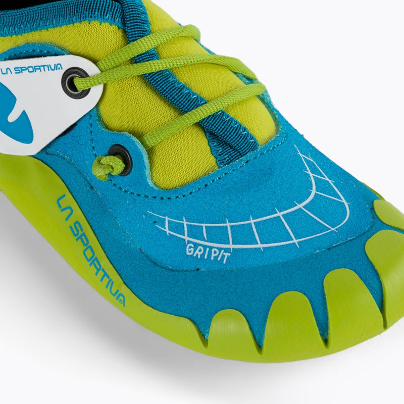 La Sportiva Kinderkletterschuh Gripit blau/gelb 15R600702 7