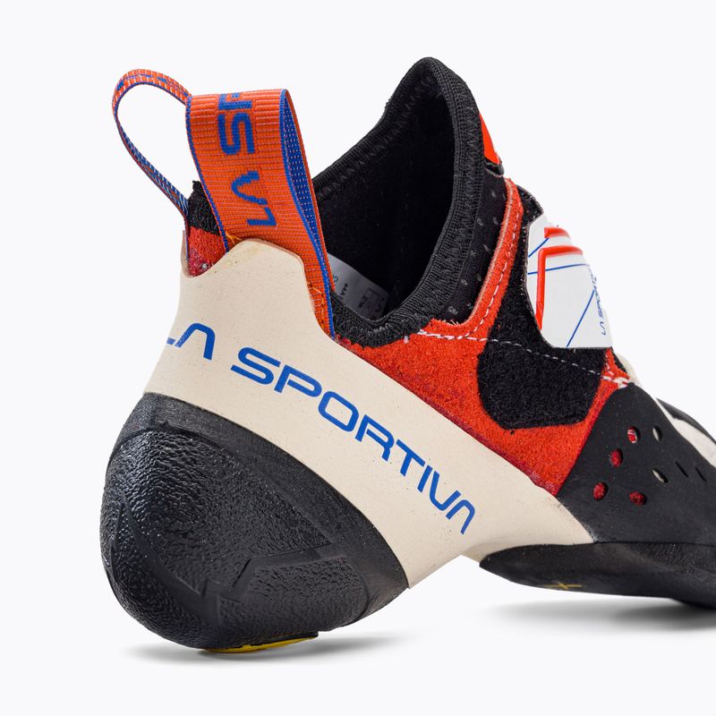 La Sportiva Herren Kletterschuh Solution weiß-orange 20H000203 8