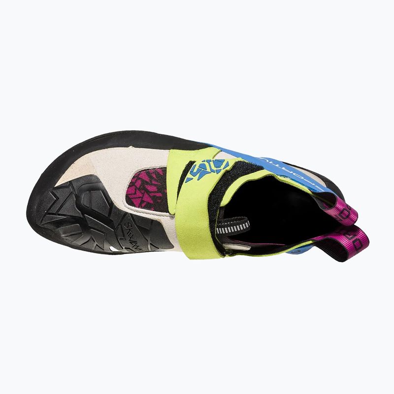 La Sportiva Damen Kletterschuh Skwama Apfelgrün/Kobaltblau 12