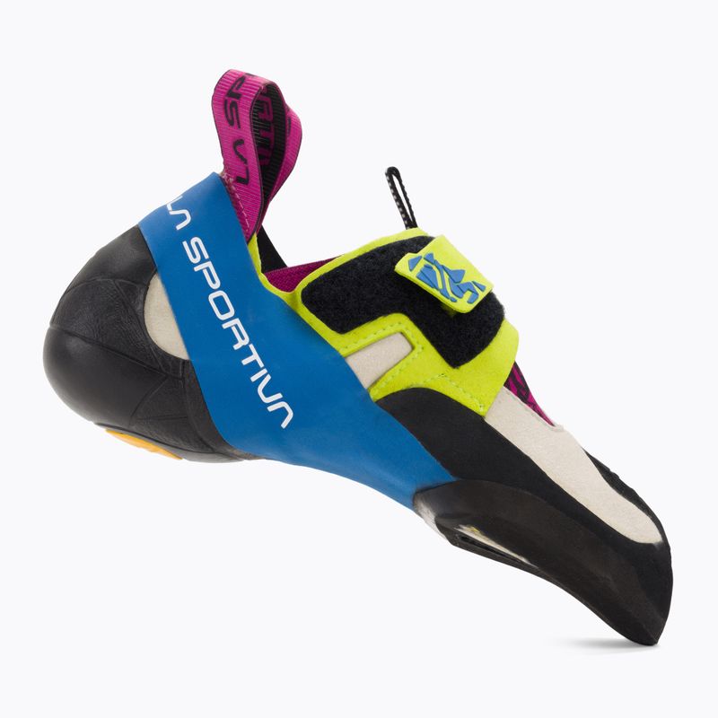 La Sportiva Damen Kletterschuh Skwama Apfelgrün/Kobaltblau 2