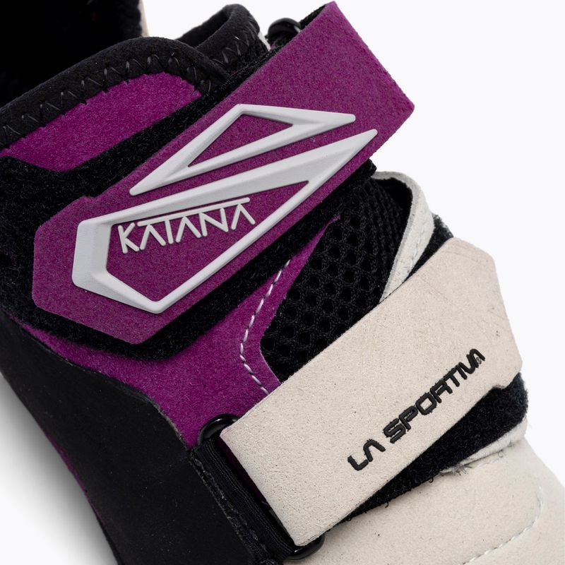 La Sportiva Katana Damen Kletterschuh weiß und lila 20M000500 7