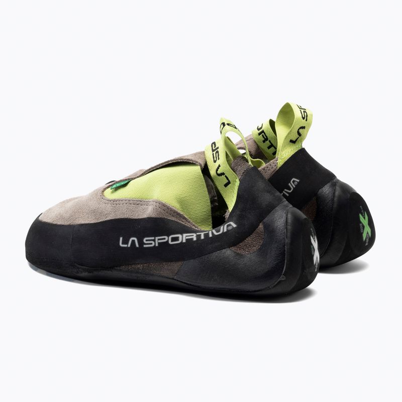 La Sportiva Cobra Eco Kletterschuh braun und grün 20O804705 3