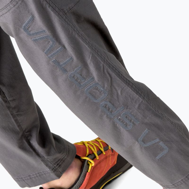 Herren La Sportiva Roots Kletterhose grau H95900903B 4
