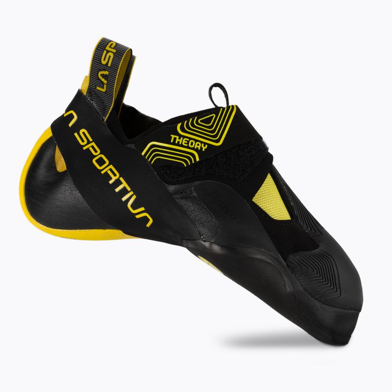 La Sportiva Herren Theory Kletterschuh schwarz/gelb 20W999100 2