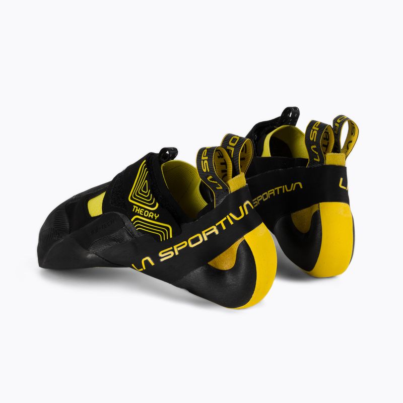 La Sportiva Herren Theory Kletterschuh schwarz/gelb 20W999100 3