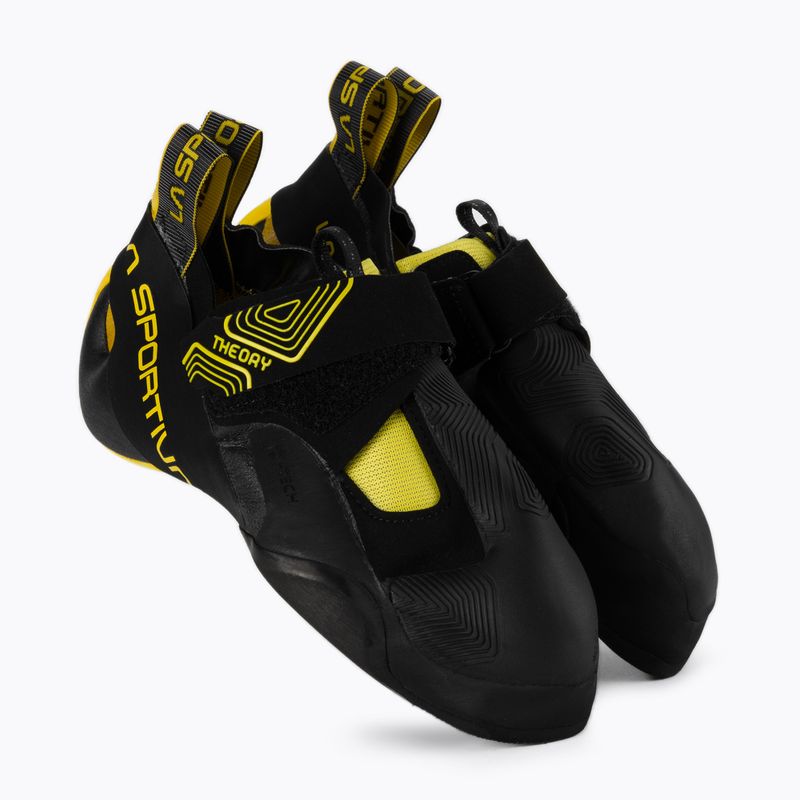 La Sportiva Herren Theory Kletterschuh schwarz/gelb 20W999100 5