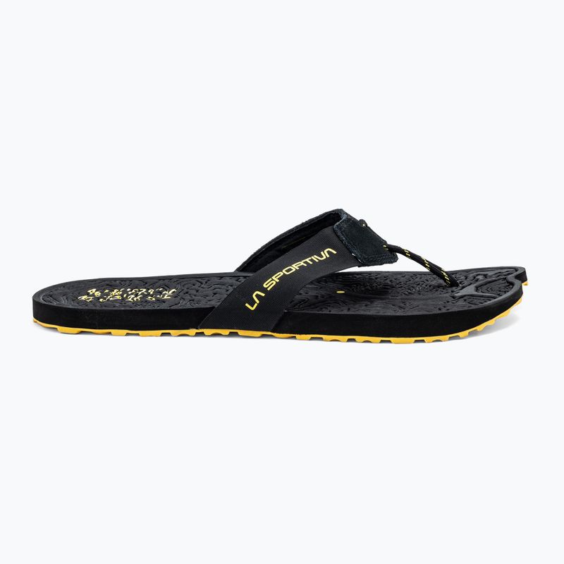 La Sportiva Herren Jandal schwarz/gelb Flip Flops 2