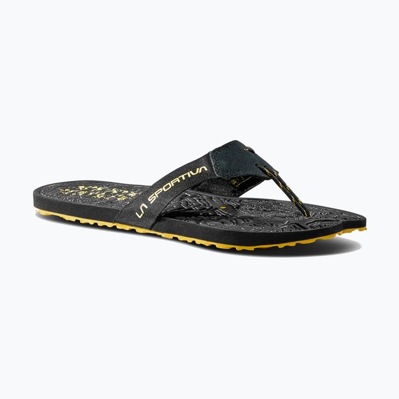 La Sportiva Herren Jandal schwarz/gelb Flip Flops 8