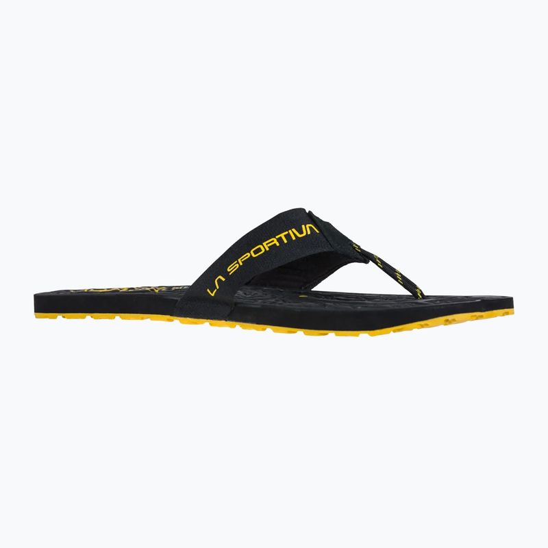 La Sportiva Herren Jandal schwarz/gelb Flip Flops 9