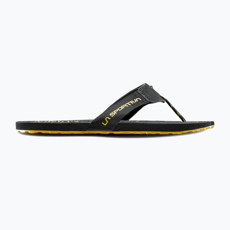 La Sportiva Herren Jandal schwarz/gelb Flip Flops 10