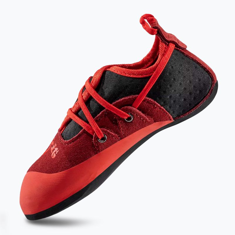 Kletterschuhe Kinder La Sportiva Stickit chili/ poppy 10