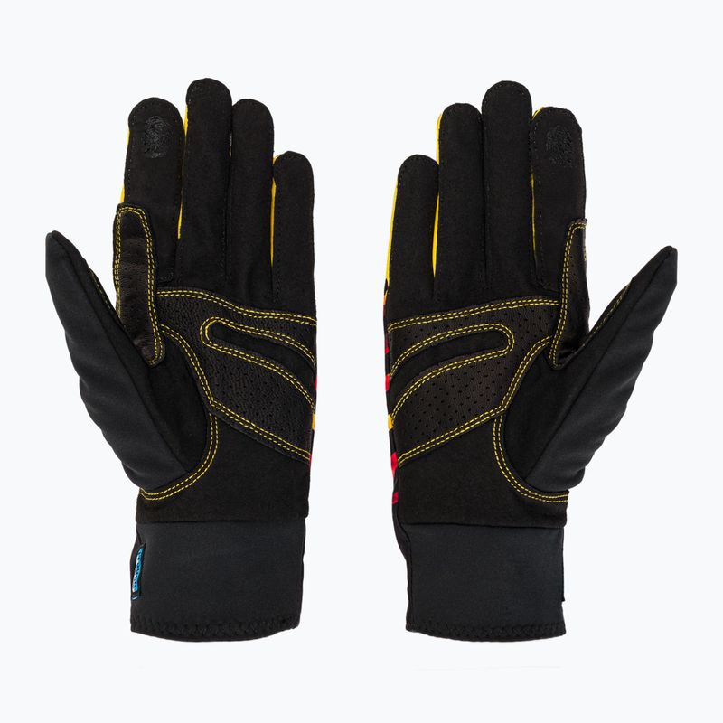 LaSportiva Skimo Race Herren Skihandschuh gelb und schwarz Y43999100_L 2