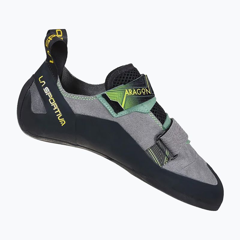 La Sportiva Herren Kletterschuhe Aragon clay/jasmine green 8