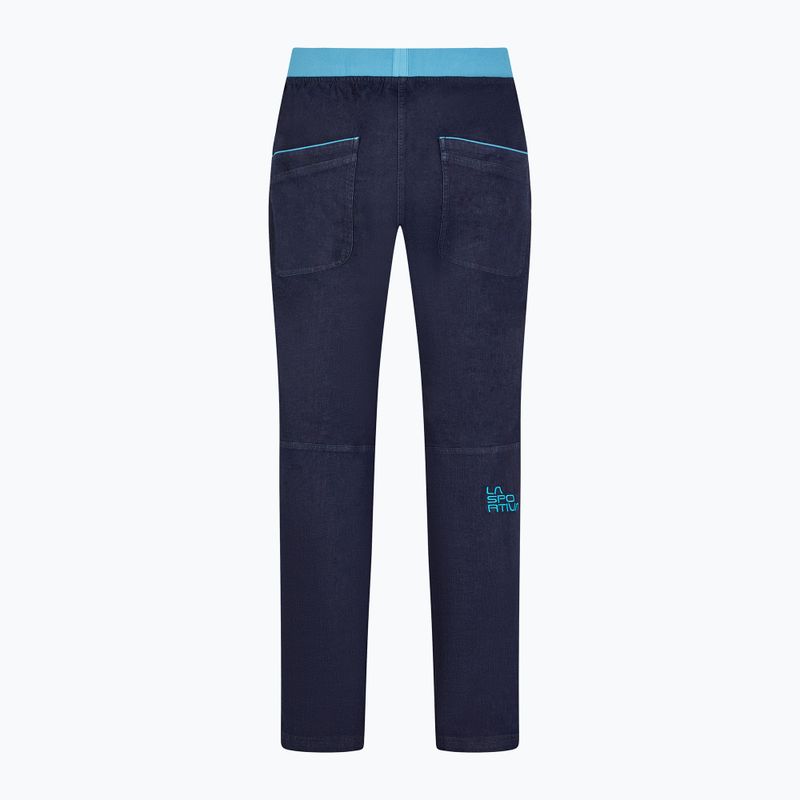 Herren La Sportiva Cave Jeans Kletterhose navy blau H97610624 2