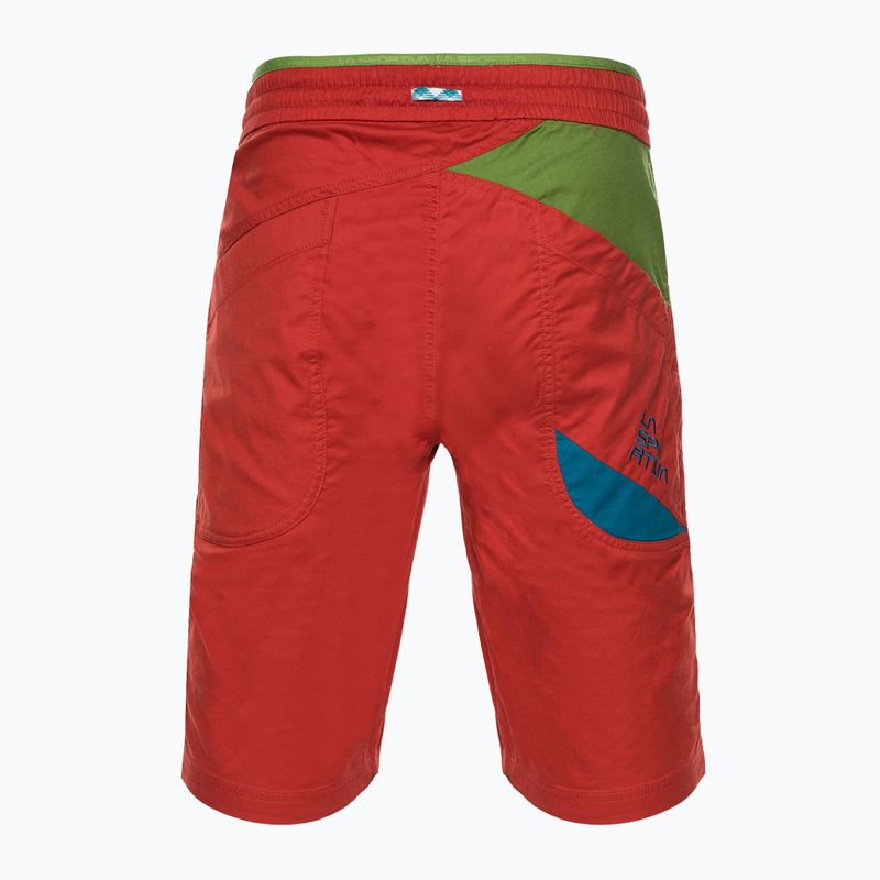 Herren La Sportiva Bleauser Klettershorts rot N62313718 2