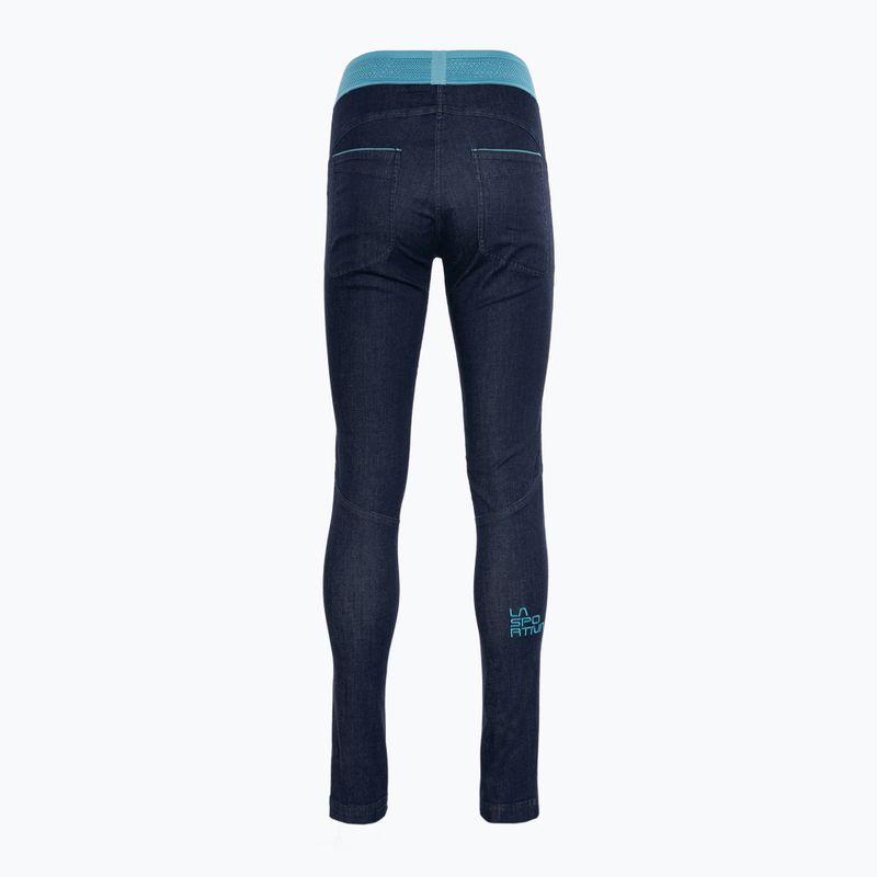 La Sportiva Damen Wanderhose Miracle Jeans jeans/topaz 2