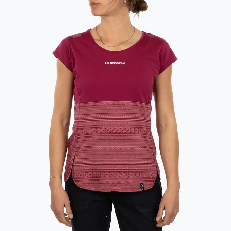 La Sportiva Lidra Damen-Trekking-Shirt kastanienbraun O43502502 3