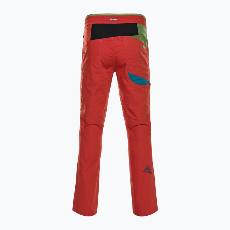 La Sportiva Herren Kletterhose Fuente rot N69313718 2