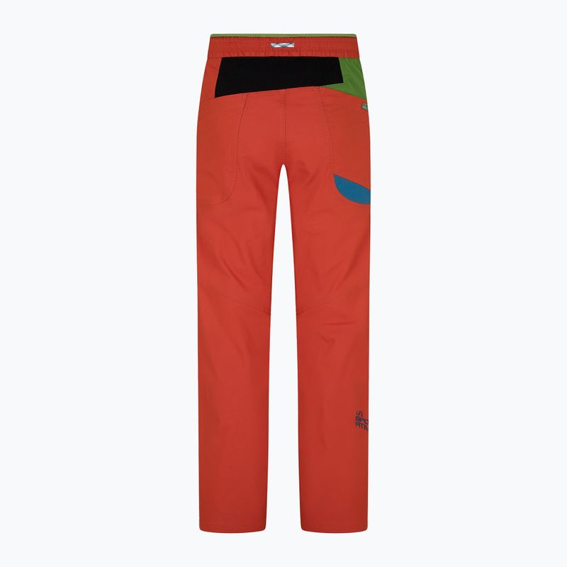 La Sportiva Herren Kletterhose Fuente rot N69313718 7