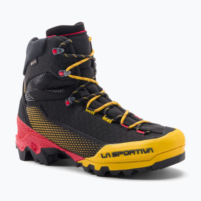 Herren La Sportiva Aequilibrium ST GTX Hochgebirgsstiefel schwarz/gelb 31A999100