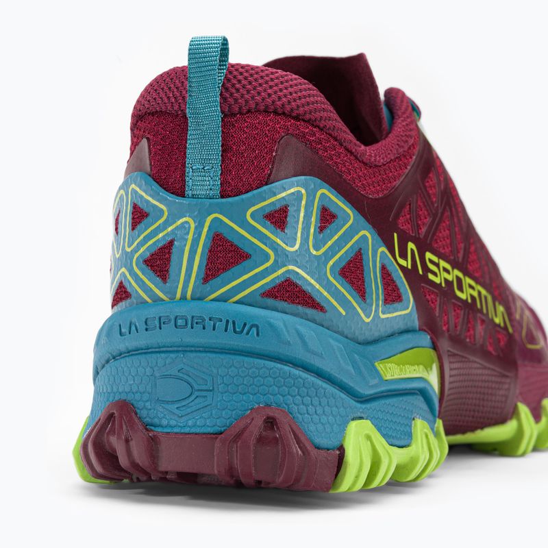 La Sportiva Bushido II Damen Laufschuh burgunderrot-blau 36T502624 10