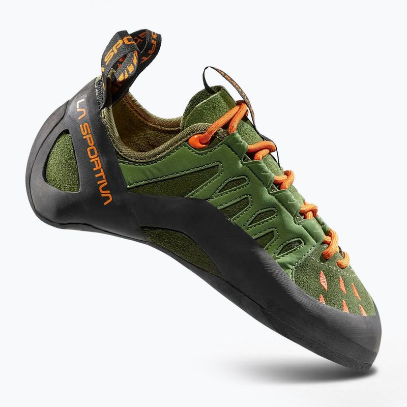 Herren-Kletterschuhe La Sportiva Tarantulace olive/tiger 2
