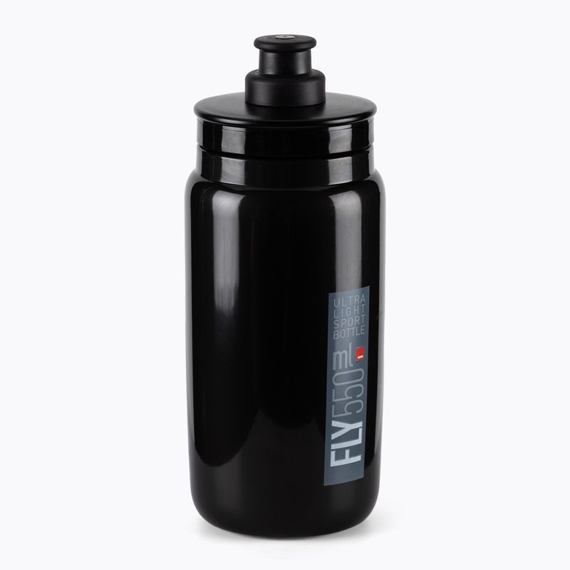 Elite FLY Fahrradflasche schwarz-grau EL01604308