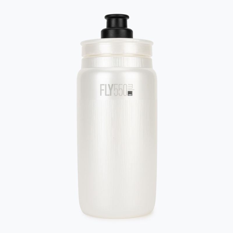 Fahrrad Trinkflasche Elite FLY Tex 550 ml pearl white 2