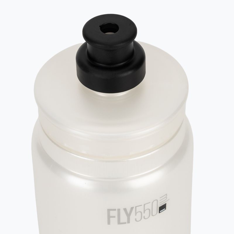 Fahrrad Trinkflasche Elite FLY Tex 550 ml pearl white 6