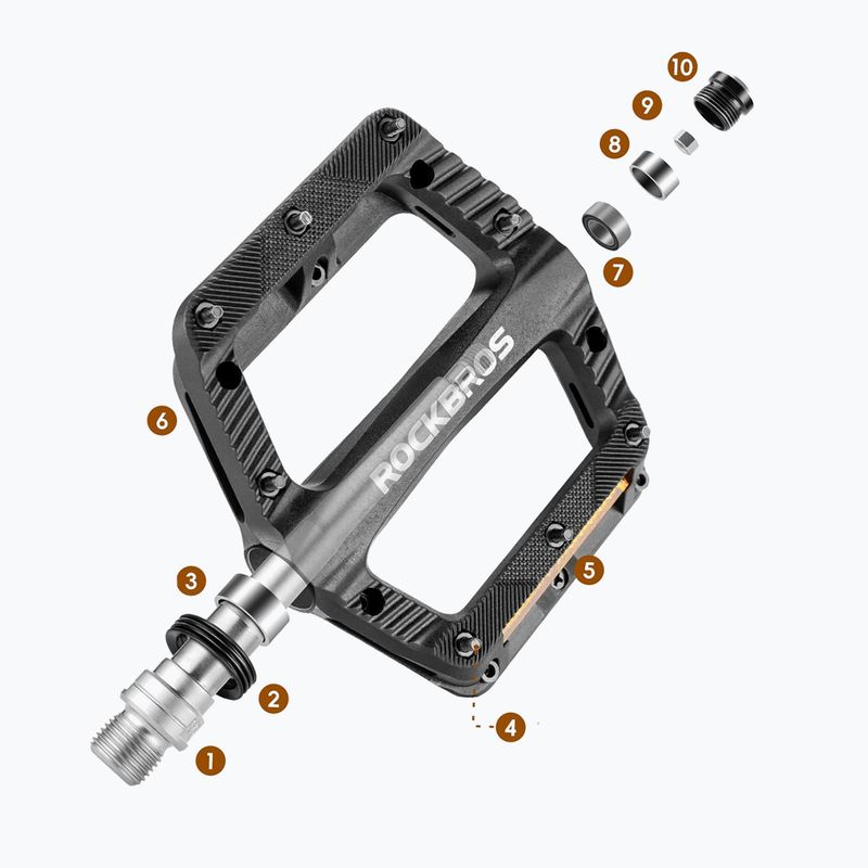 Fahrradpedale Rockbros 370011001 black 3