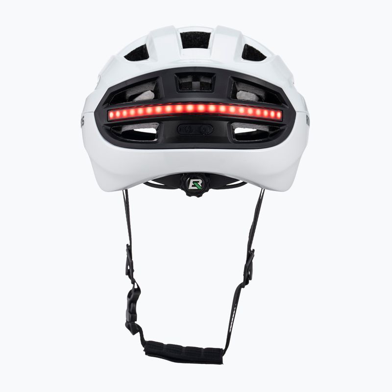Fahrradhelm Rockbros 100036002 With Remote Control and Warning Light white 3