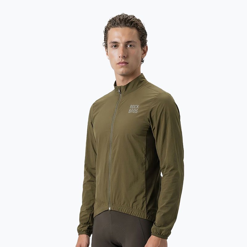 Fahrradjacke Rockbros YPW071 brown 3